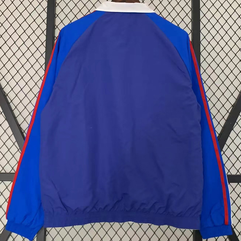 2024 Italy Blue & White Double Sided Windbreaker (双面风衣)