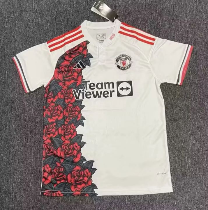 25-26 Man Utd White Special Edition Training shirts