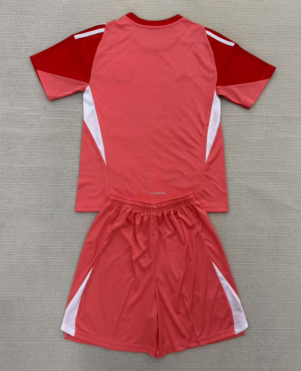 25-26 New York Red Bulls Orange GoalKeeper Kids Soccer Jersey