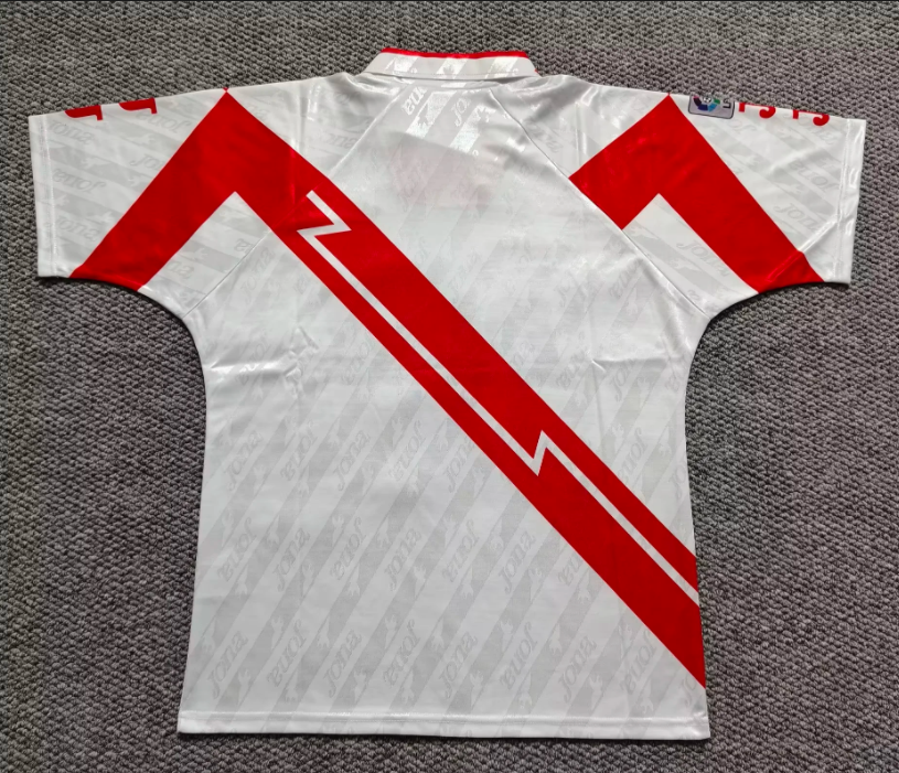 1994-1995 Rayo Vallecano Home Retro Soccer Jersey