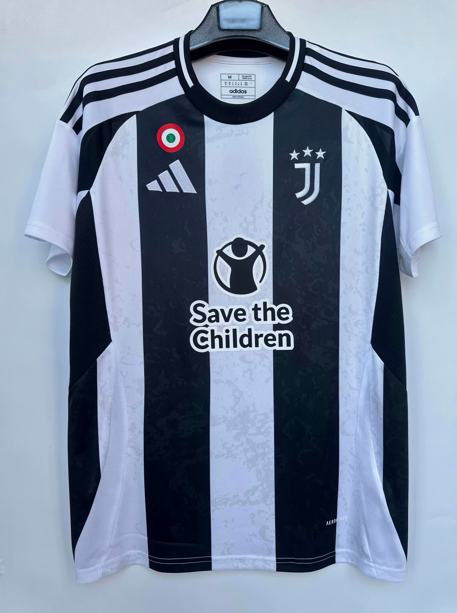 24-25 JUV Home Fans Soccer Jersey (Print Save The Children)