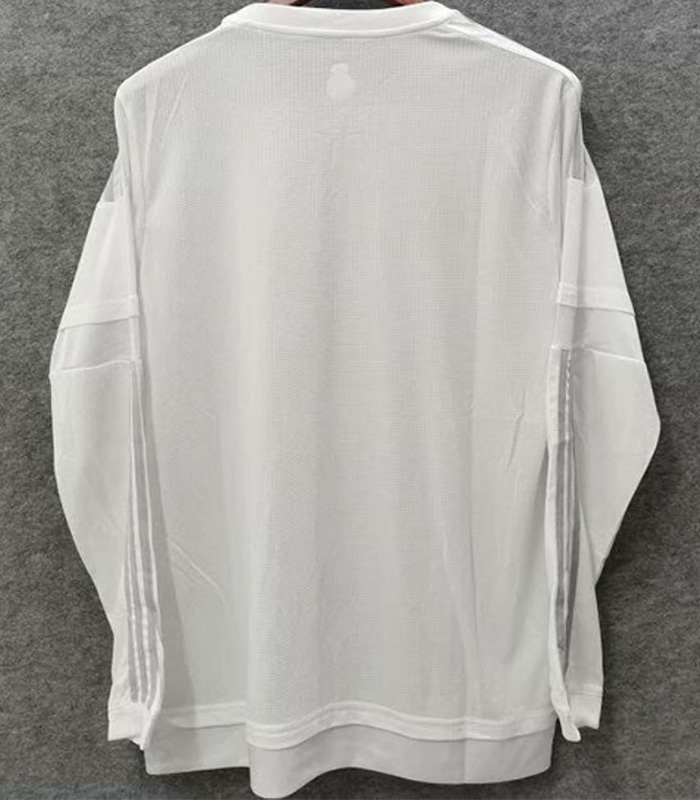 2015-2016 RMA Home Long Sleeve Retro Soccer Jer...