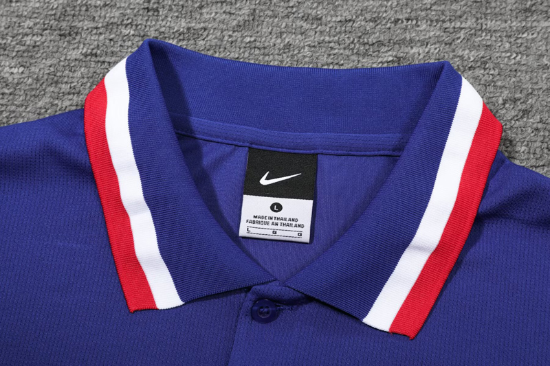 25-26 France Fancy blue Polo Tracksuit