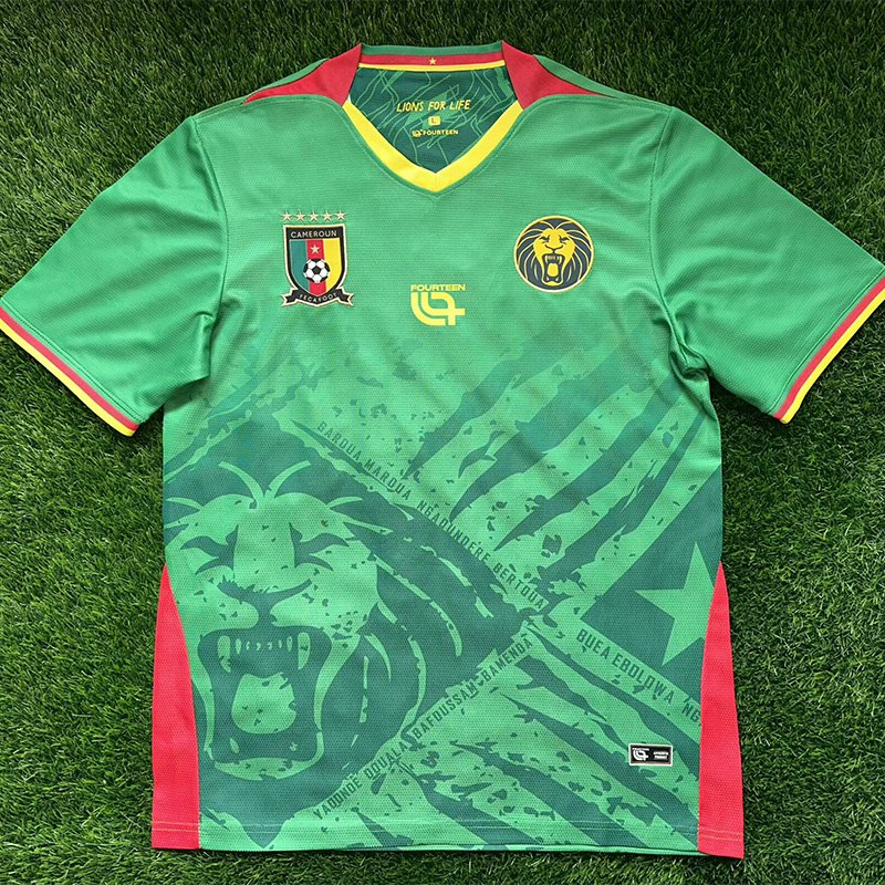 25-26 Cameroon Green Fans Soccer Jersey