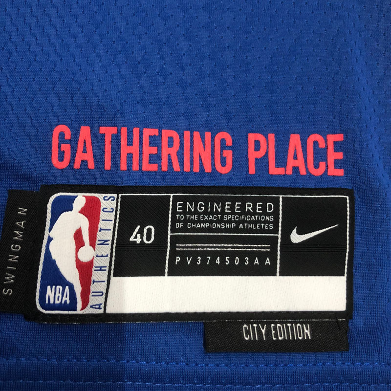 22-23 BUCKS ANTETOKOUNMPO #34 Blue City Edition...