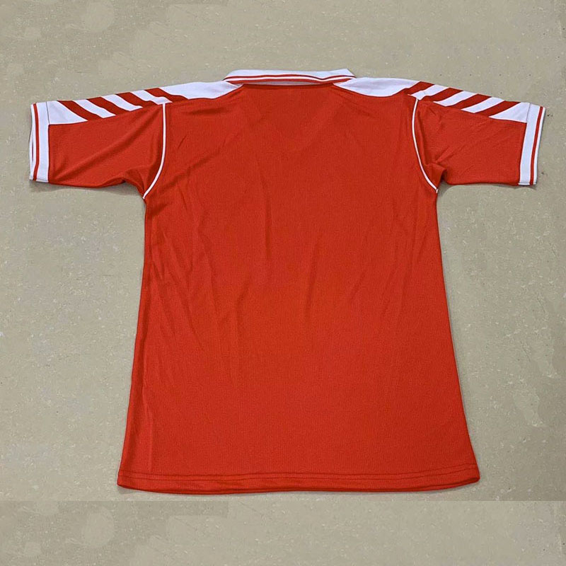 1998 Denmark Home Retro Soccer Jersey