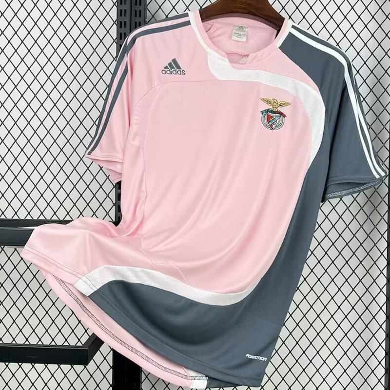 2007-2008 Benfica Away Retro Soccer Jersey