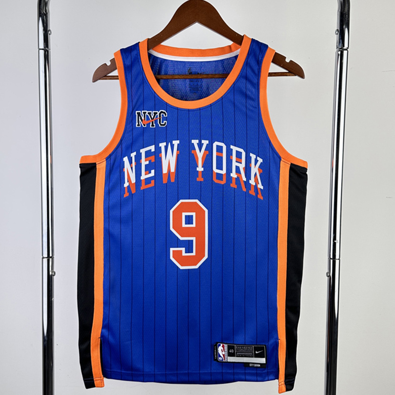 23-24 KNICKS BARRETT #9 Blue City Edition Top Q...