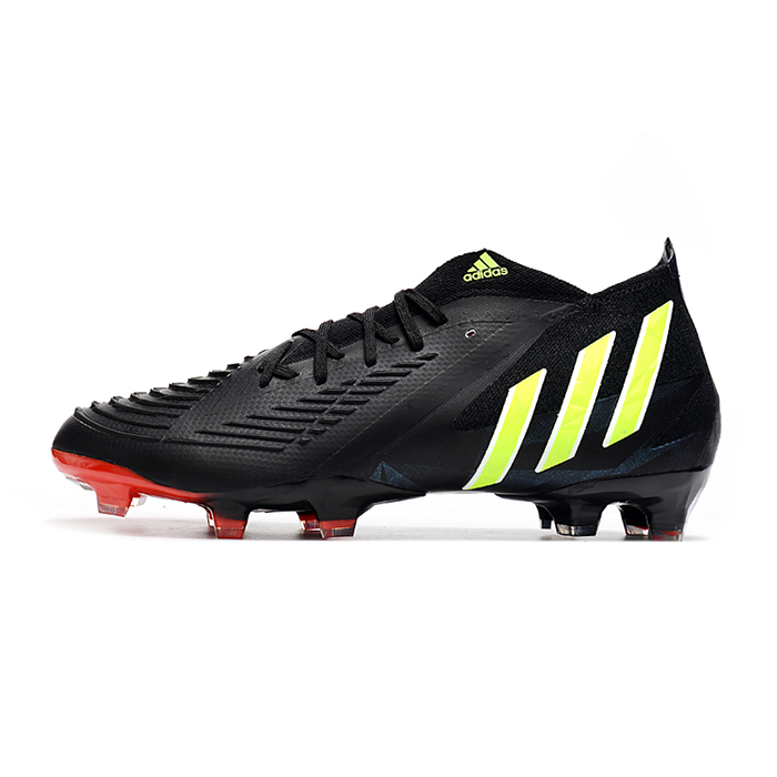 Predator Edge Geometric.1 FG High Soccer Shoes-Black/Green-9472962
