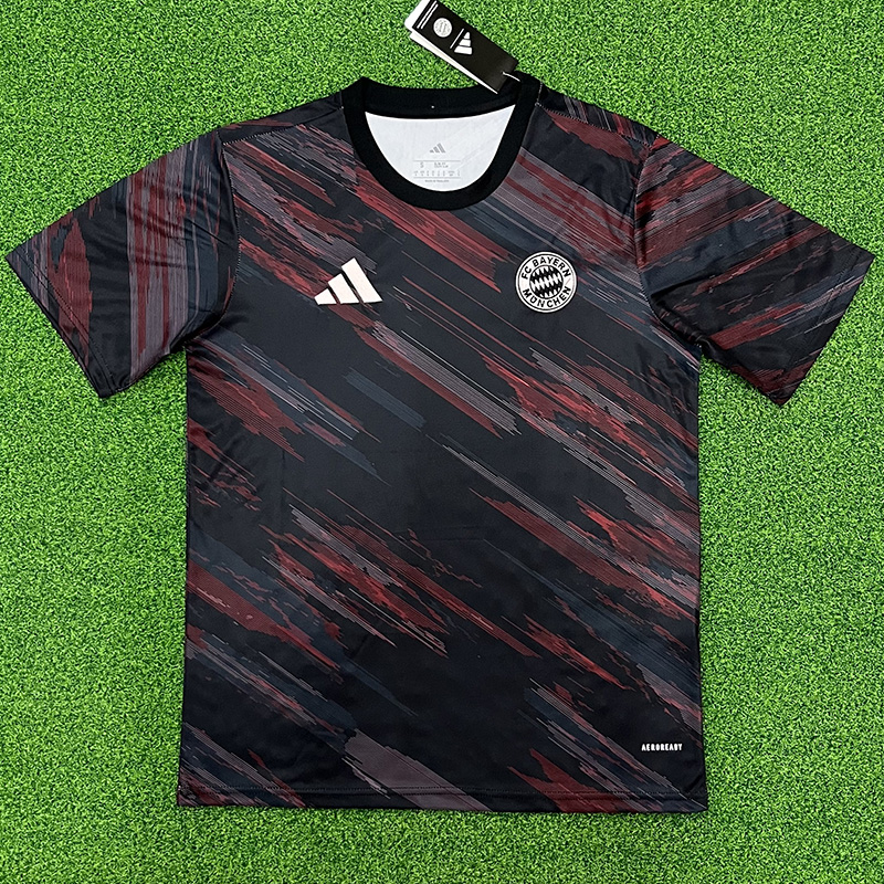 25-26 Bayern Red Black Training shirts