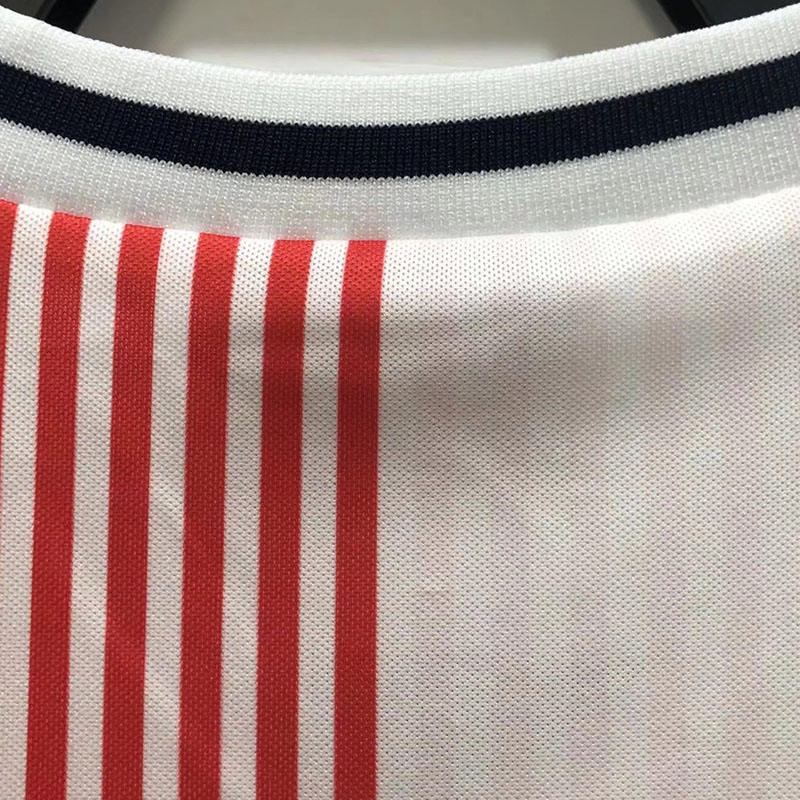 1986 Denmark Away Retro Soccer Jersey