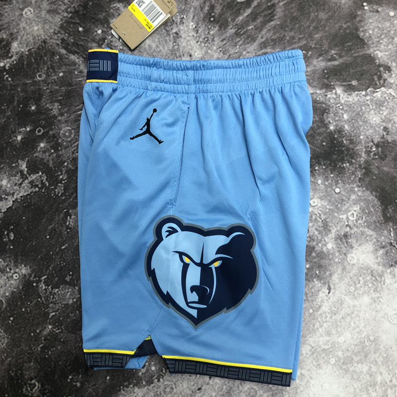 22-23 GRIZZLIES Blue Top Quality NBA Pants (Tra...