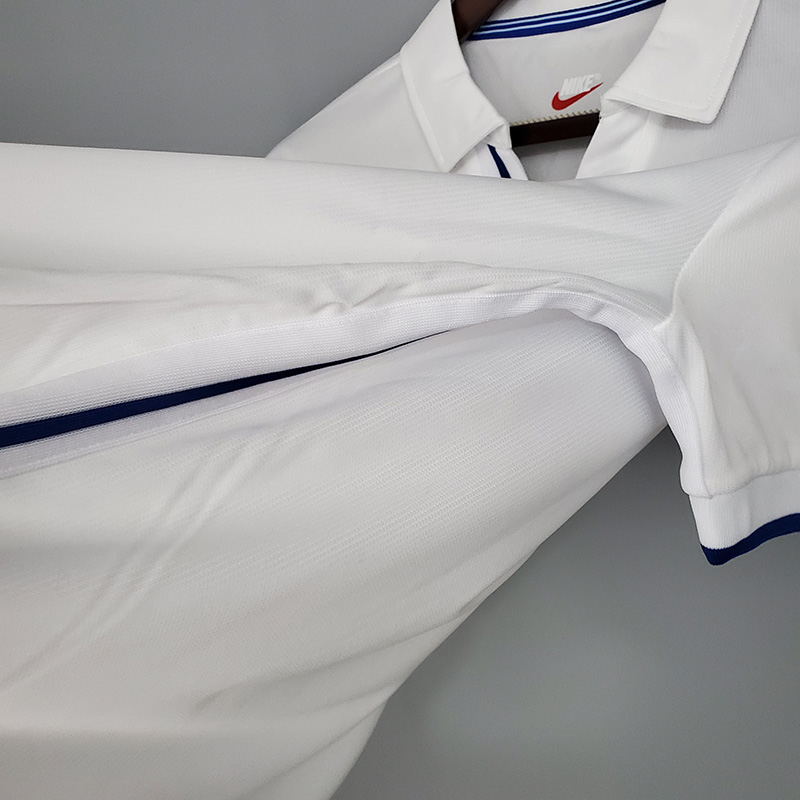 1998 Italy Away White Retro Soccer Jersey