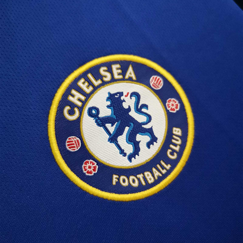 2007-2008 CHE Home Retro Soccer Jersey (带决赛字)