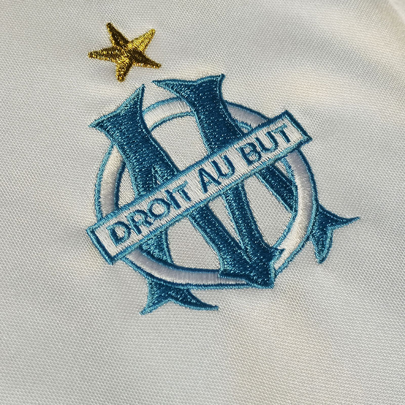 2003-2004 Marseille Home Retro Soccer Jersey