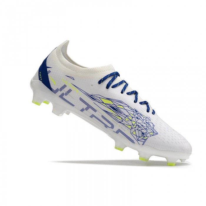 Ultra Ultimate FG Soccer Shoes-White/Blue-9562674