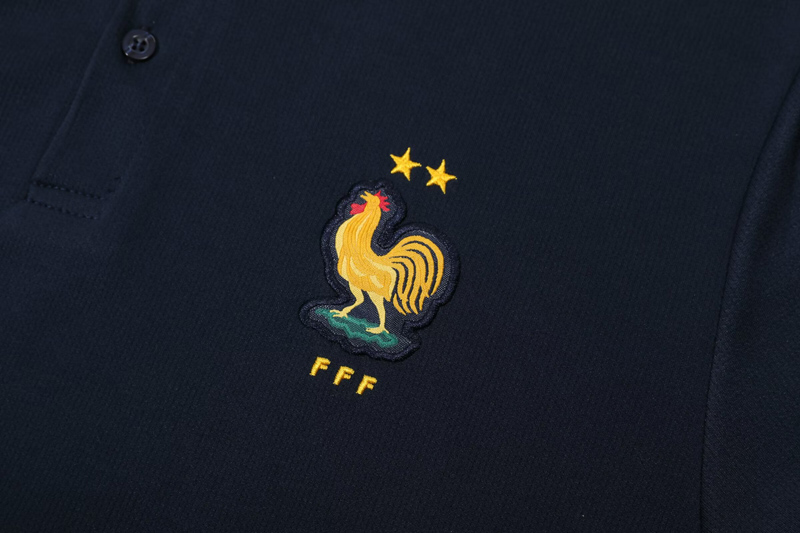 25-26 France Royal blue Polo Tracksuit