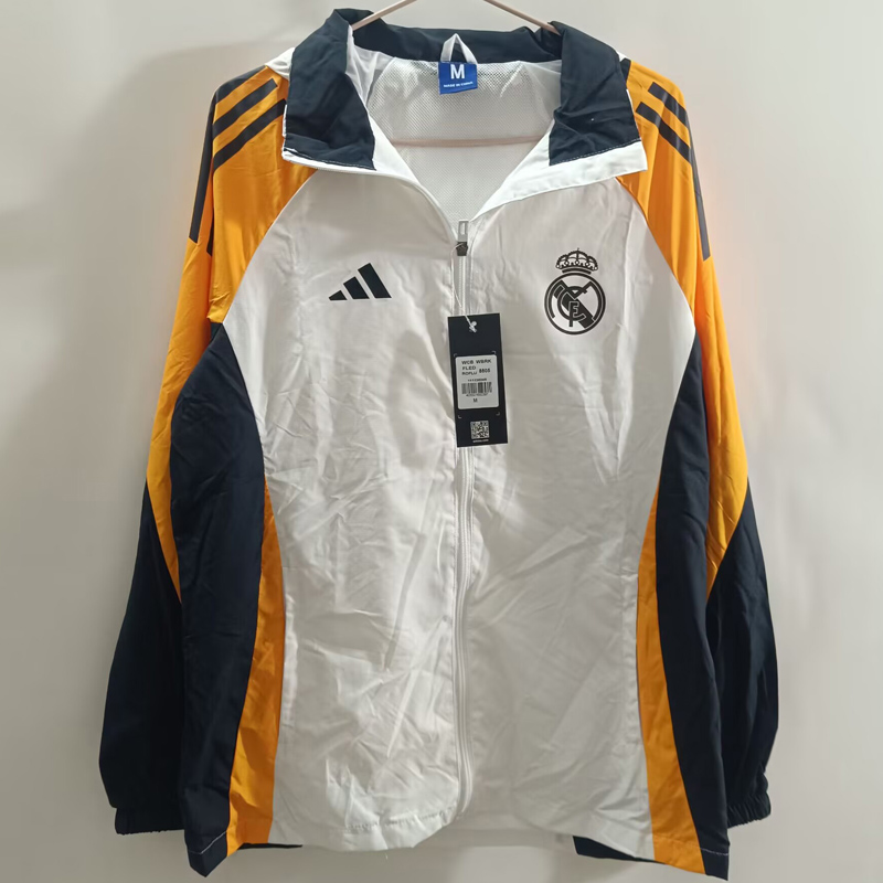 25-26 RMA White Windbreaker