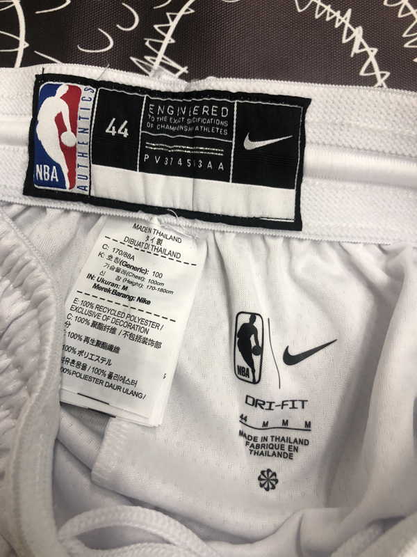 GRIZZLIES White Edition Top Quality NBA Pants
