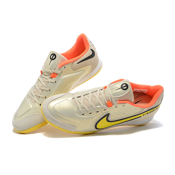 Tiempo Legend 9 TF Soccer Shoes-Khkai/Yellow-7307844