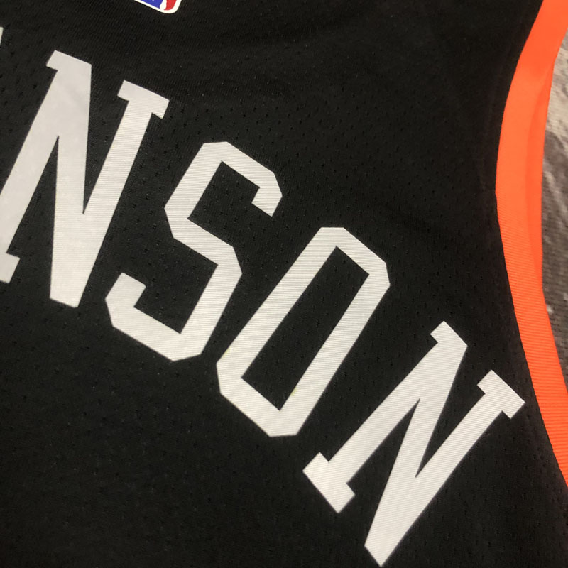 22-23 KNICKS BRUNSON #11 Black City Edition Top...