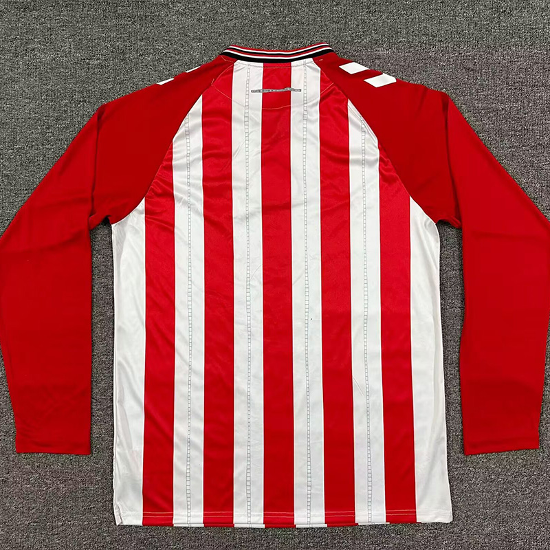 25-26 Sunderland Home Long Sleeve Soccer Jersey (长袖)