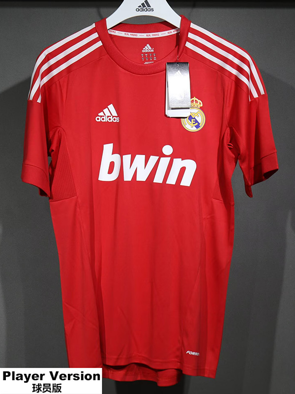2011-2012 RMA Away Player Version 球员 Retro Soccer Jersey