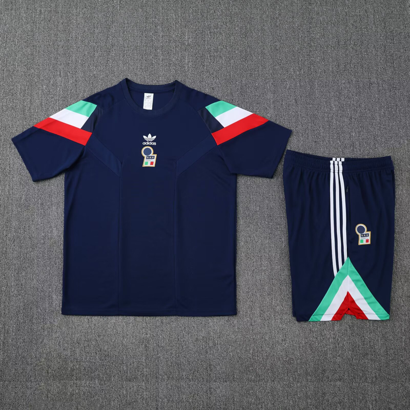 25-26 Italy Royal blue Training Short Suit