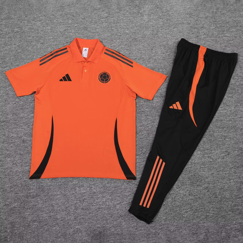 25-26 Colombia Orange Polo Tracksuit