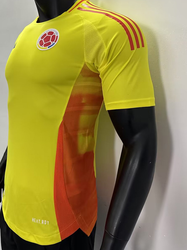 24-25 Colombia Home Player Version Soccer Jersey (Four Days Later)