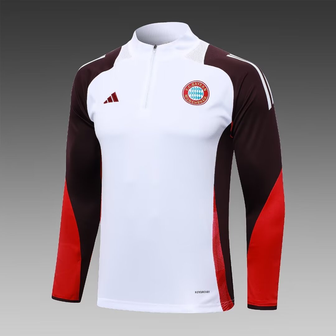 24/25 Bayern Munich Training White  1:1 Quality Training Jersey