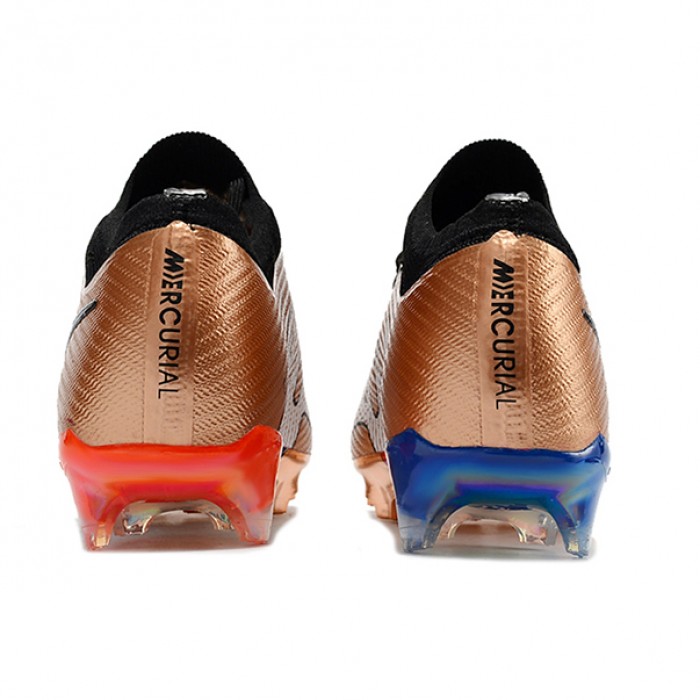2022 World Cup in Qatar Mbappé Air Zoom Mercurial Vapor XV Elite FG Soccer Shoes-Gold/Black-7018091