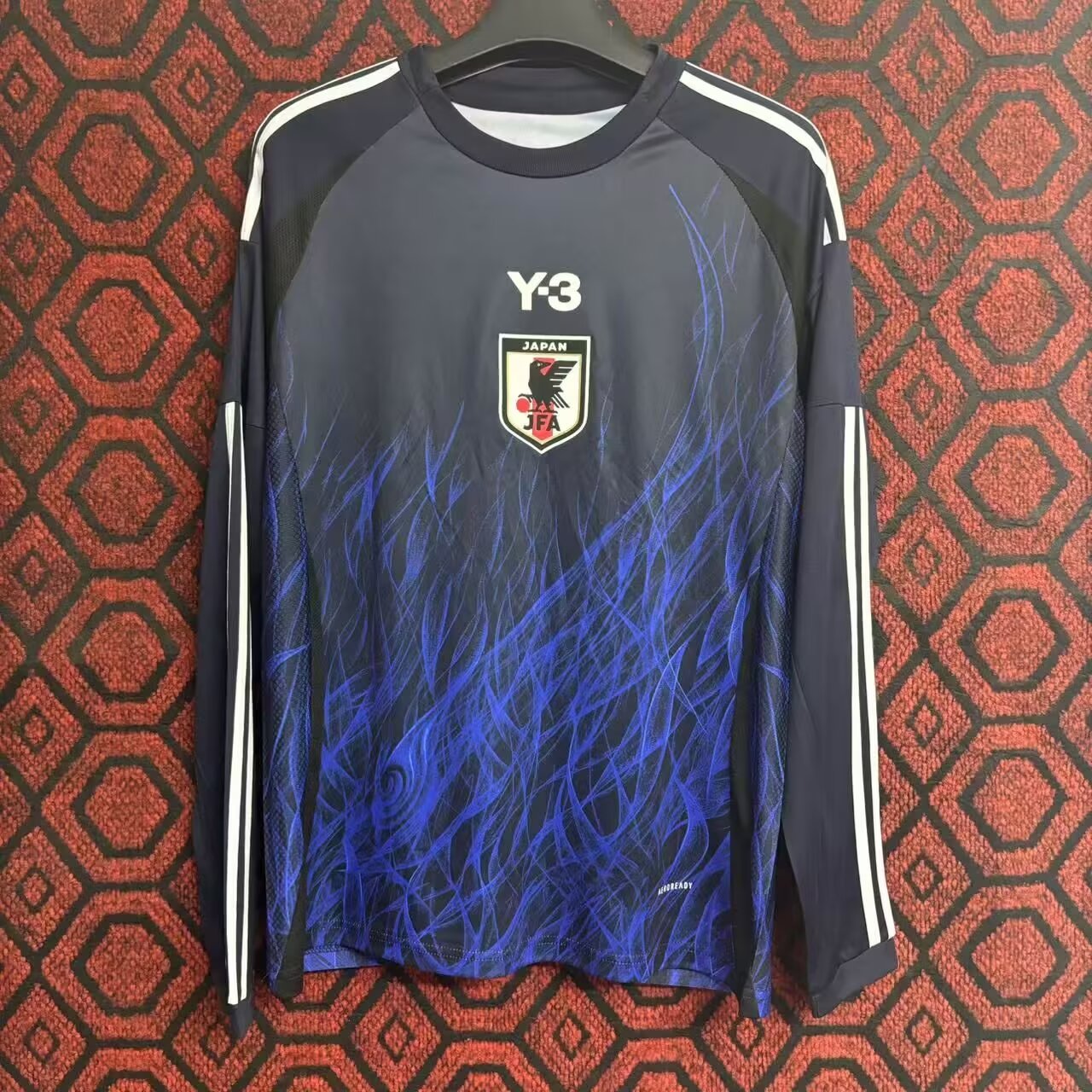 24-25 Japan Y-3 Home Long Sleeve Soccer Jersey (长袖)