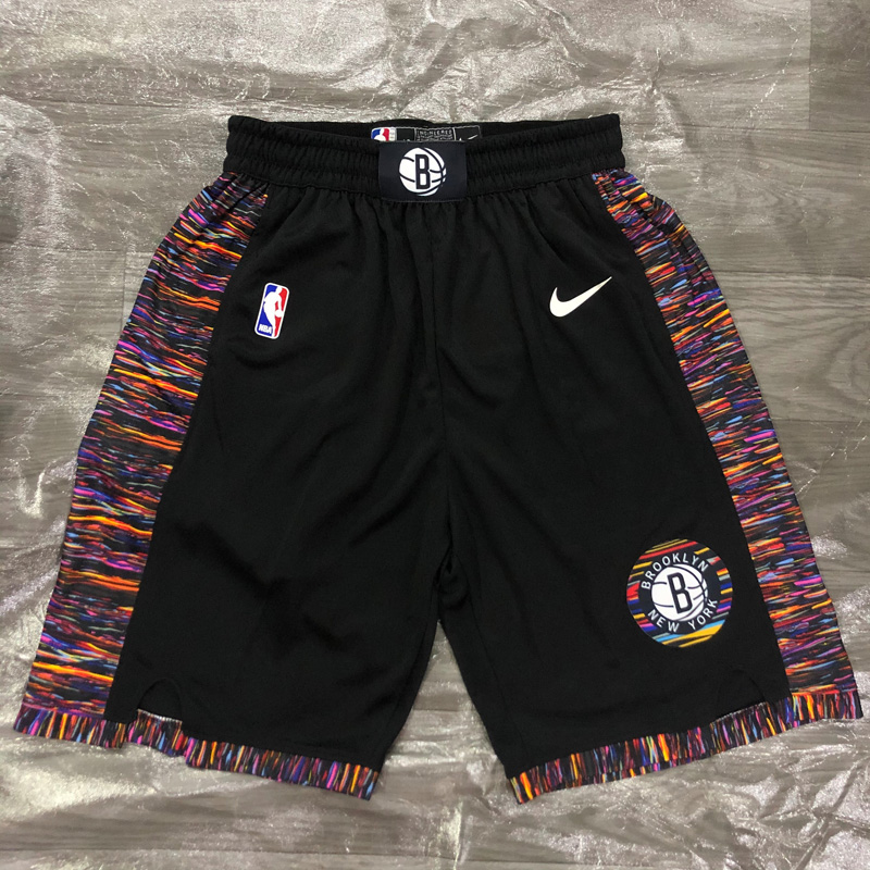 2019-20 NETS Black City Edition Top Quality NBA...
