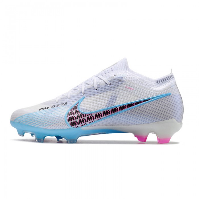 Air Zoom Mercurial Vapor XV Elite FG Soccer Shoes-White/Blue-6403419