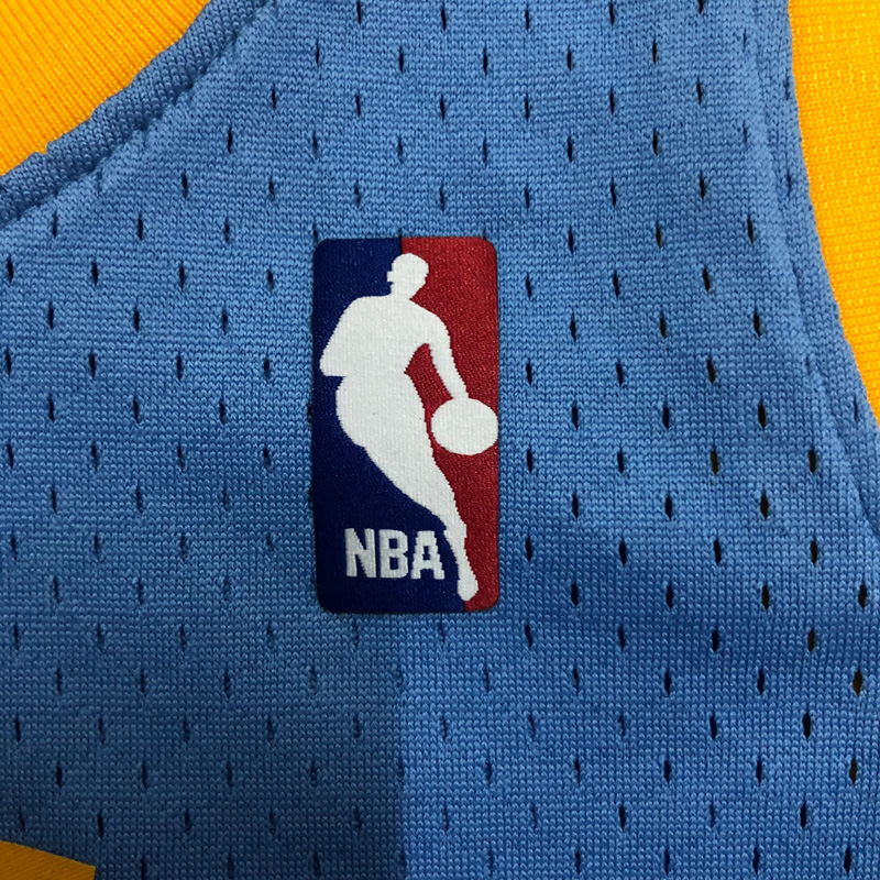 2002 LAKERS O'NEAL #34 Light blue Retro Top Qua...