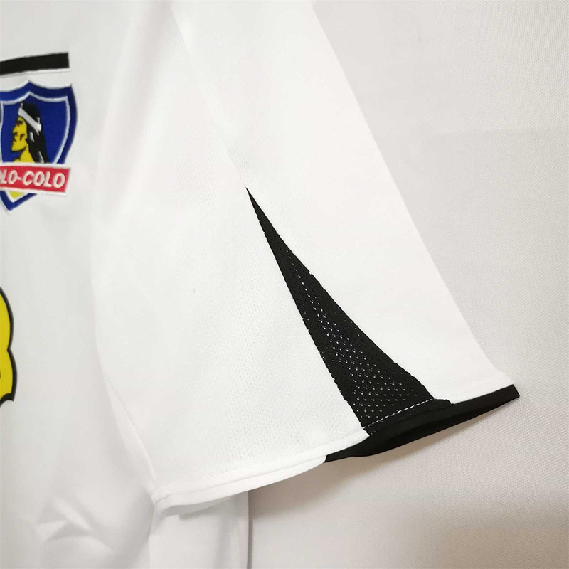 2006 Colo-Colo White Retro Soccer Jersey