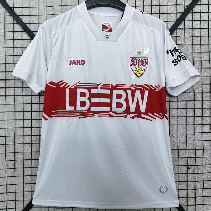 25-26 Stuttgart Home Fans Soccer Jersey