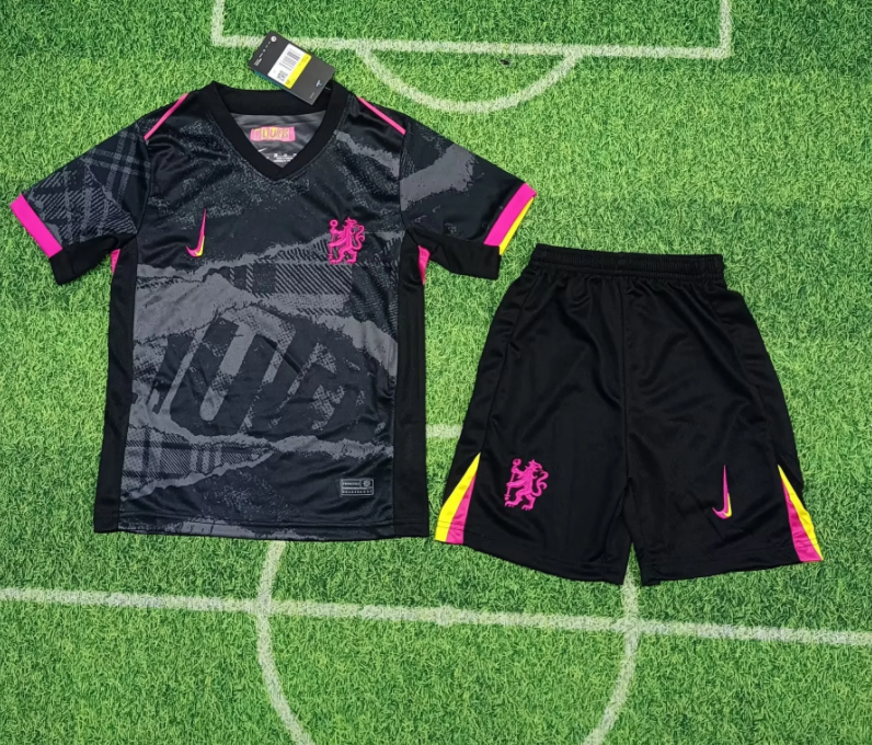 24-25 CHE Three  Kids Soccer Jersey