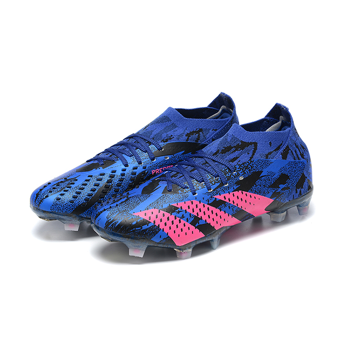 PREDATOR ACCURACY+ FG BOOTS Soccer Shoes-Blue/Pink-6173520