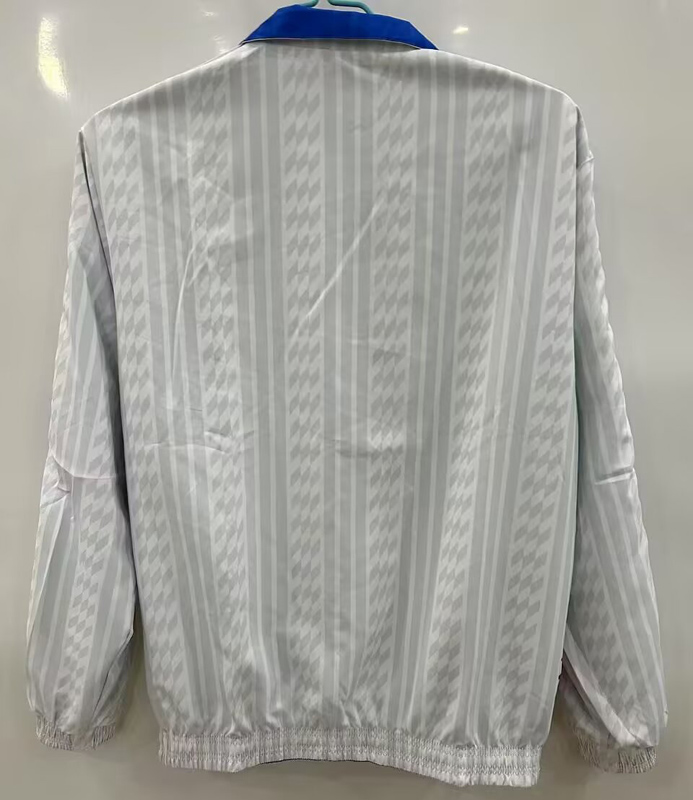 25-26 France Blue & White Double Sided Windbreaker (双面风衣)