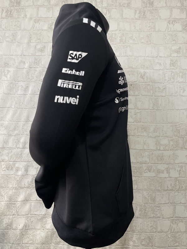 2025 F1 Mercedes Black Hoody(有帽卫衣)