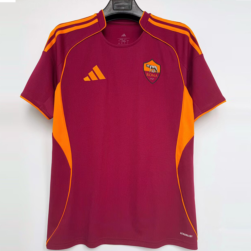25-26 Roma Home 1:1 Fans Soccer Jersey