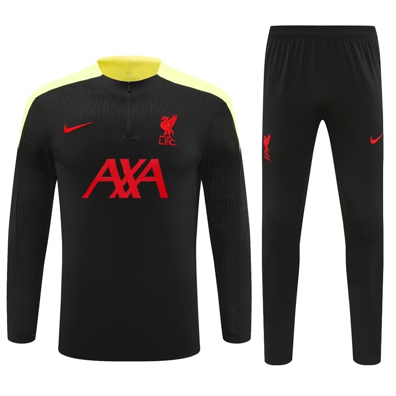 24/25  LIV  Black  And Yellow Version 1:1 Quality Training Jersey