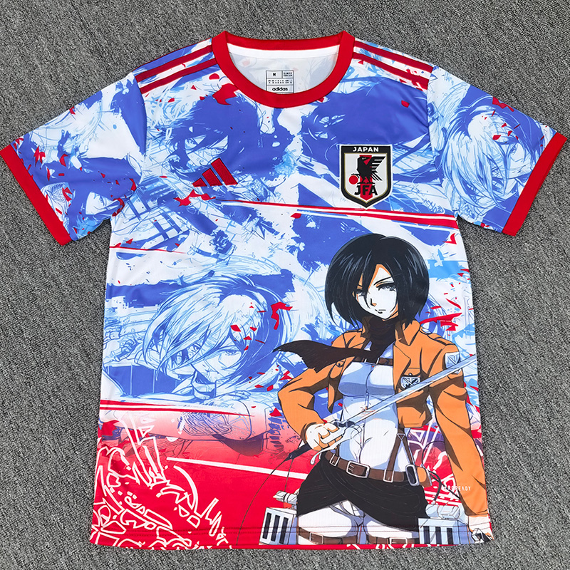 25-26 Japan Blue Red Special Edition Fans Soccer Jersey