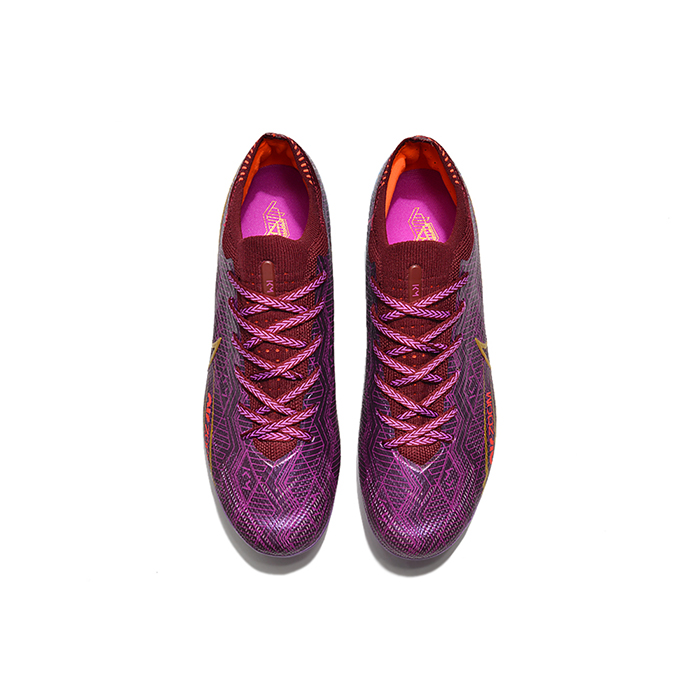 Mbappé Air Zoom Mercurial Vapor XV Elite AG Soccer Shoes-Wine Red/Blue-1527440