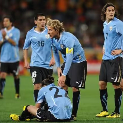 2010 Uruguay Home Retro Soccer Jersey