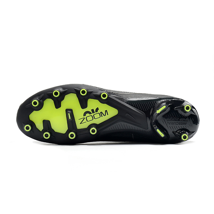 Air Zoom Mercurial Superfly IX Elite AG High Soccer Shoes-Black/Green-8818370