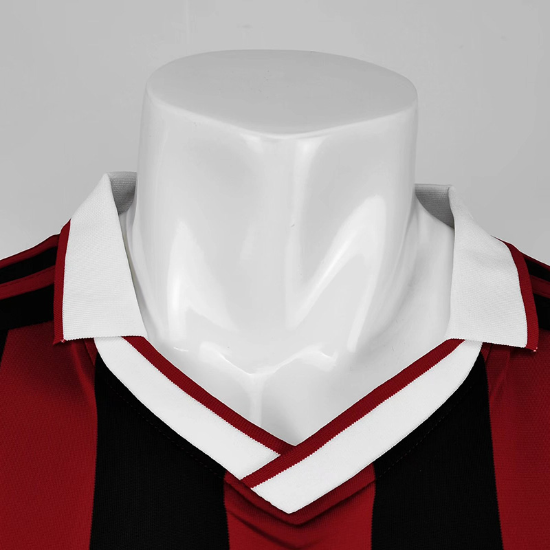 2009-2010 ACM Home Long Sleeve Retro Soccer Jer...