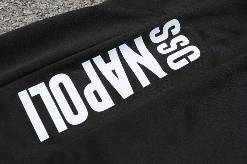 24-25 Napoli Blue Black Half Pull Tracksuit (半拉链)